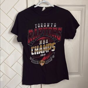 Toronto Raptors NBA Champs 2019 Kids Black T-Shirt